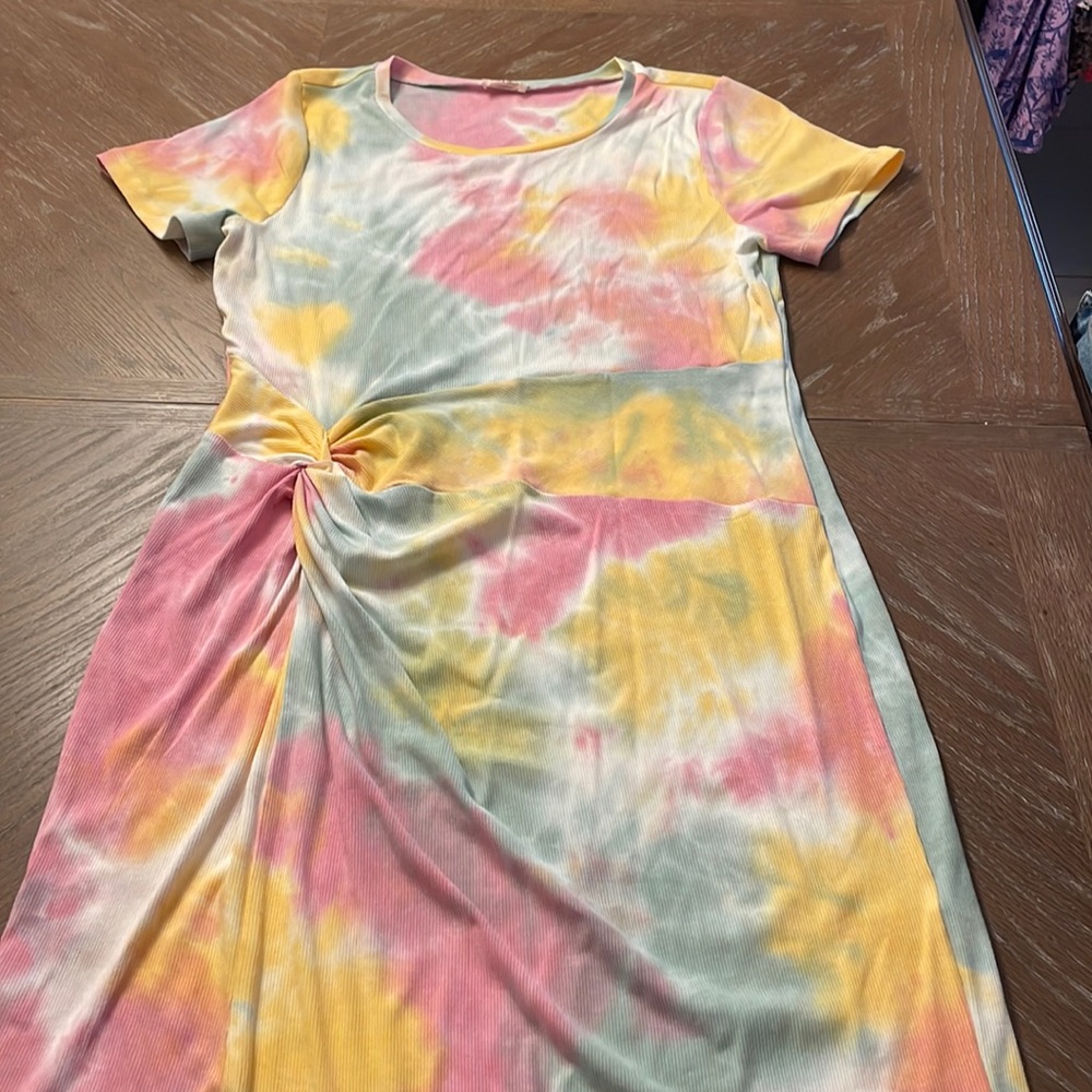 Tie dye dress